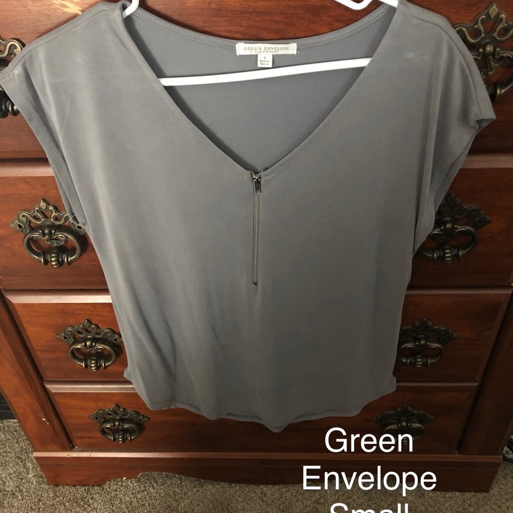 Green Envelope Top